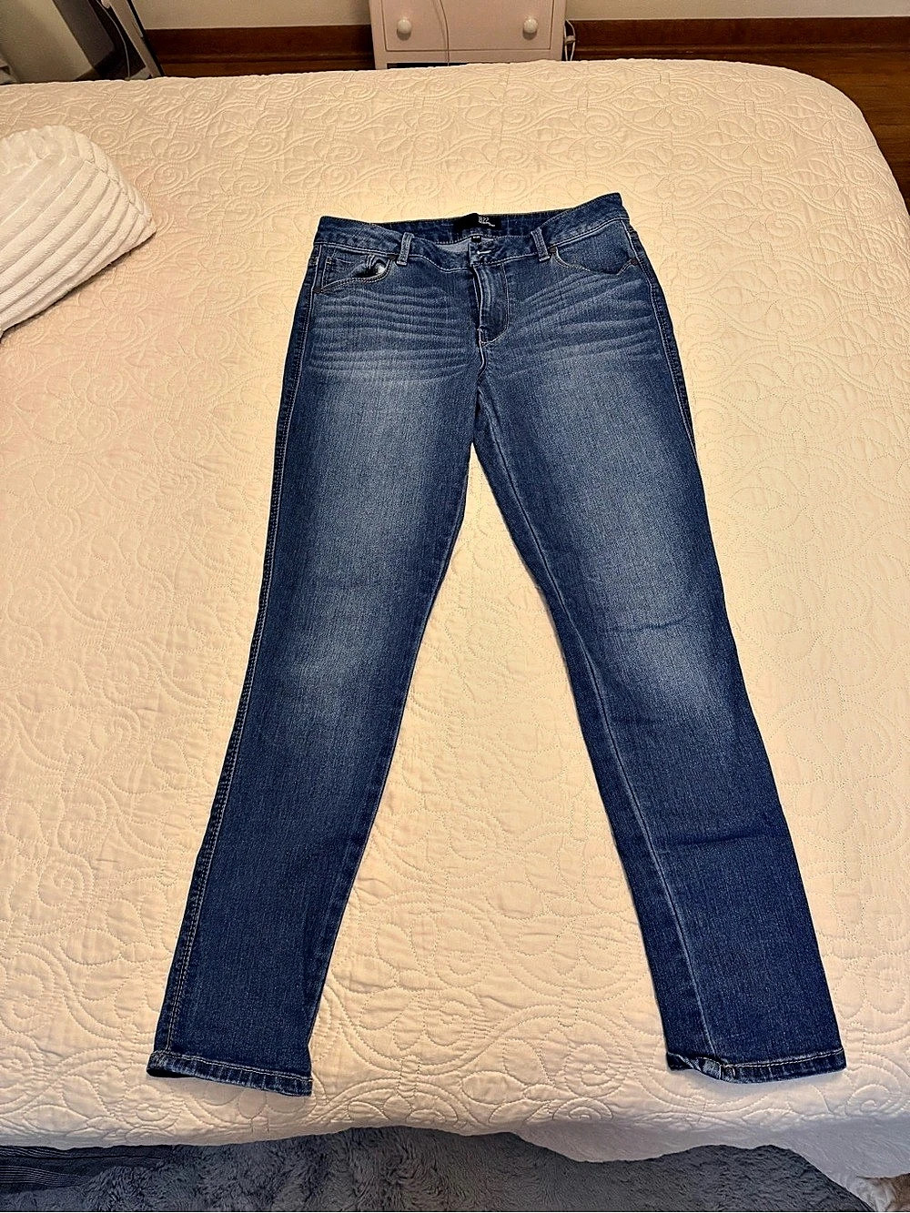 1822 Denim Skinny Jeans Blue Waist 29 Size 8